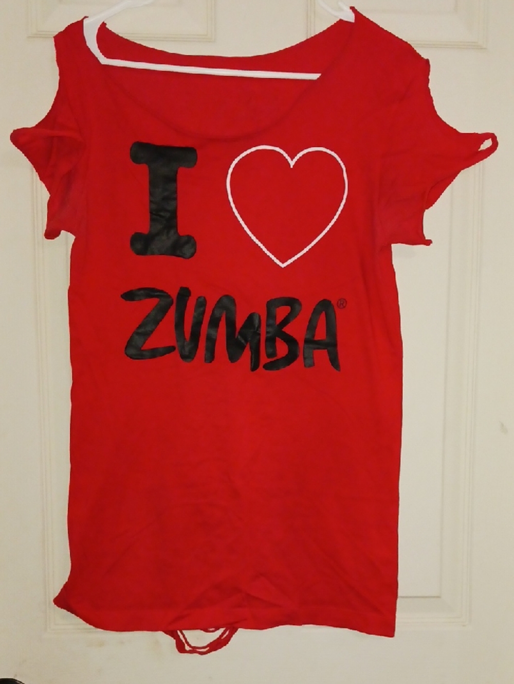 I Heart Zumba Red Tee